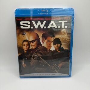 S.W.A.T. Blu-ray Movie Samuel L Jackson Colin Farrell Action 1080p High Def NEW